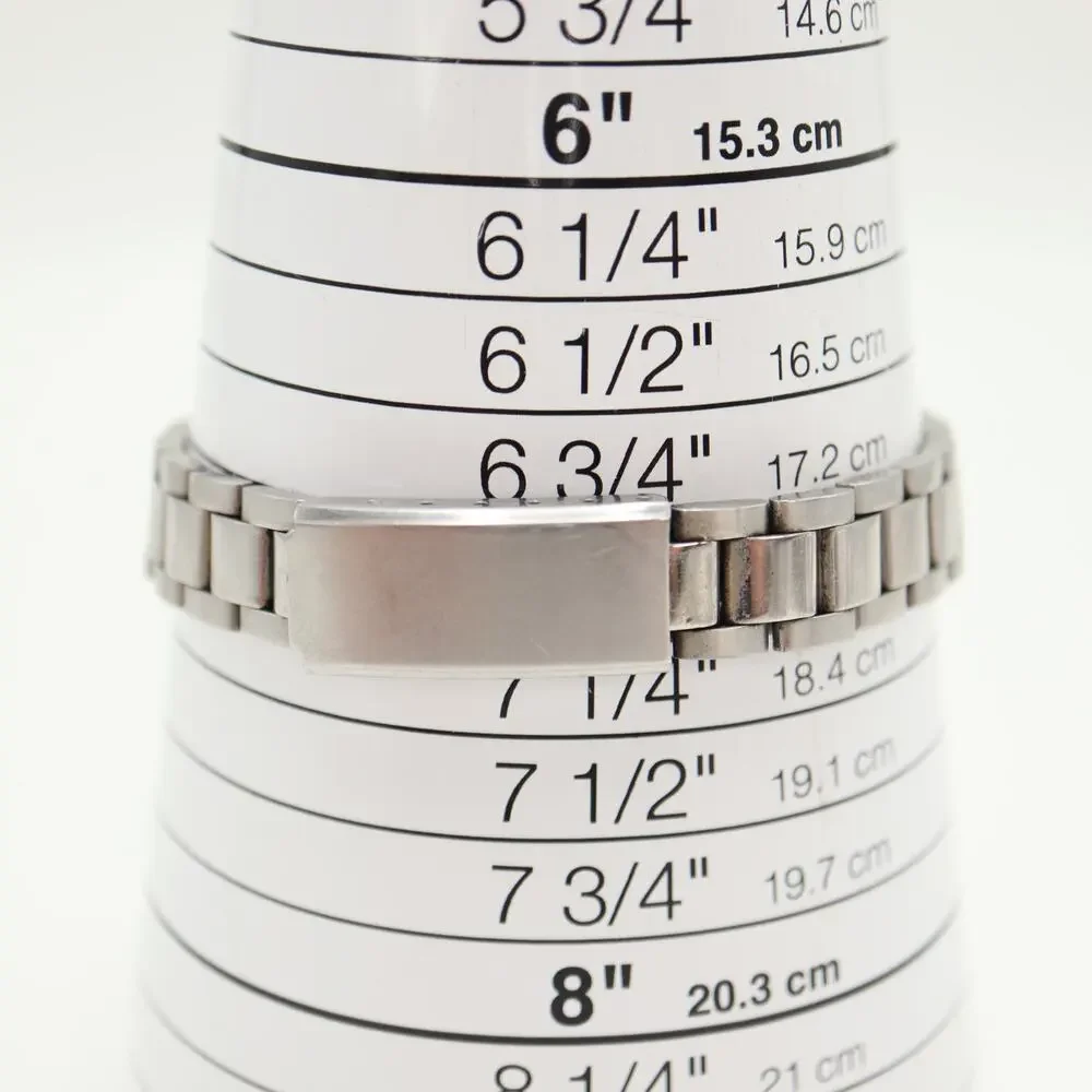 Armitron Silver Tone Durasteel Womens 28mm Watch Date Bracelet w New Battery
